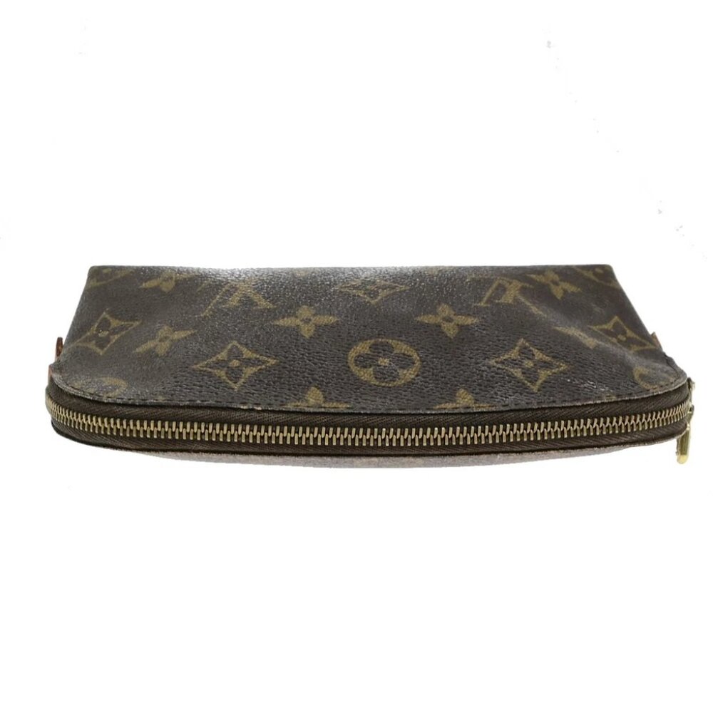 LOUIS VUITTON Pochette Cosmetic Pouch Bag Monogram Leather BN M47515 60YH030 - Picture 11 of 14